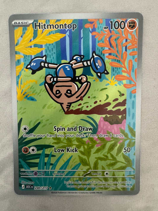 Hitmontop 240/217 (ASCENDED HEROS) FULL ART
